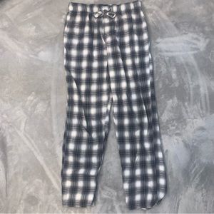 Black and white pajama pants